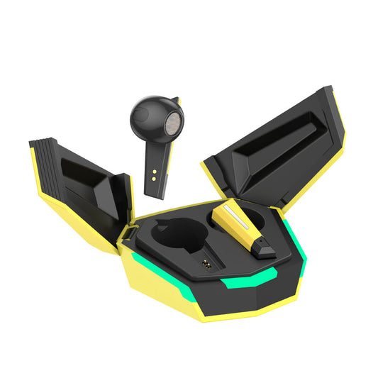 New Scissors Gate Gaming Wireless Earphones G6 with No Delay for Sports and Ultra Long Battery Life